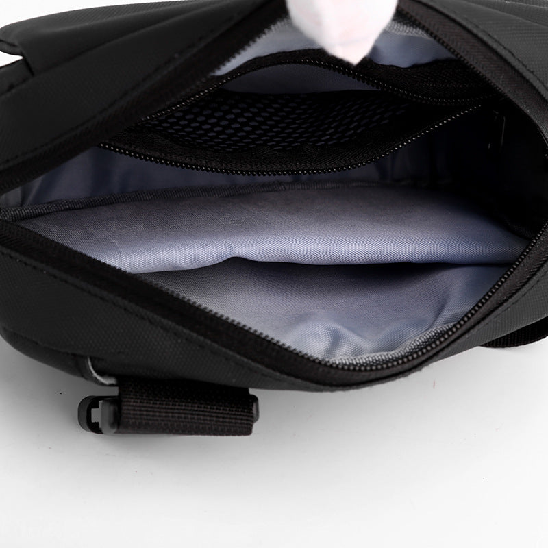 Modern Mens Crossbody Shoulder Bag | Breathable Oxford Cloth Messenger Bag