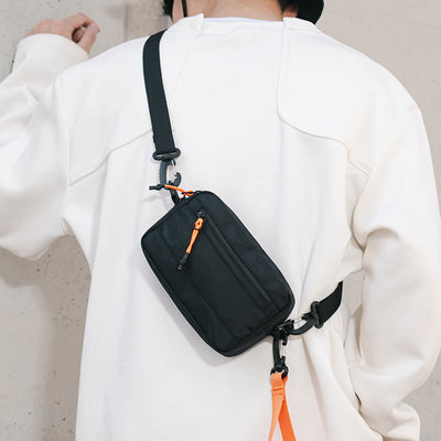 Unisex Mini Crossbody Sling Bag | Lightweight Casual Everyday Shoulder Bag