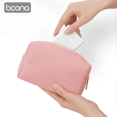 Baona Brand PU Leather Multi Functional Storage Organizer Bag