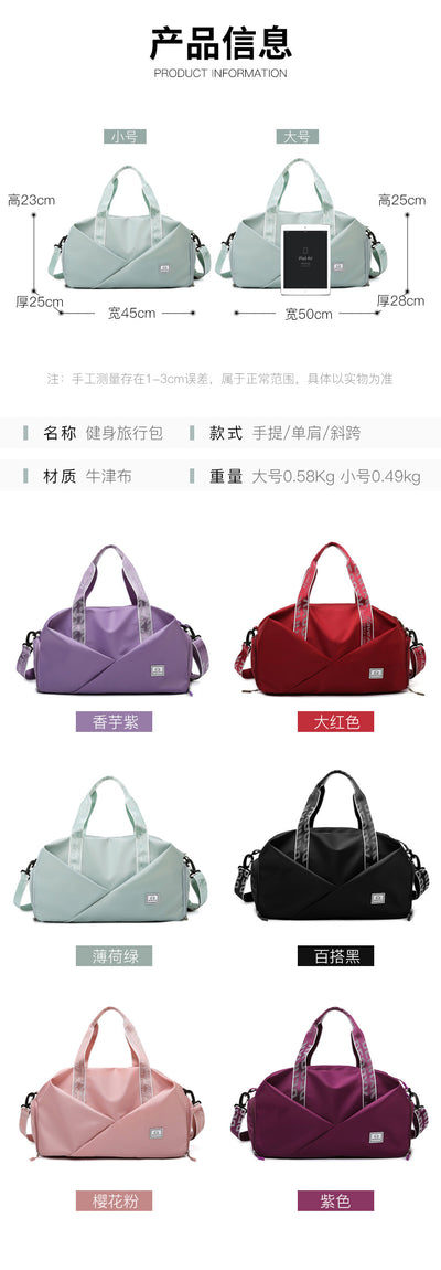 Large Capacity Waterproof Gym Duffle Bag  3655L Lightweight Travel & Sports Bag