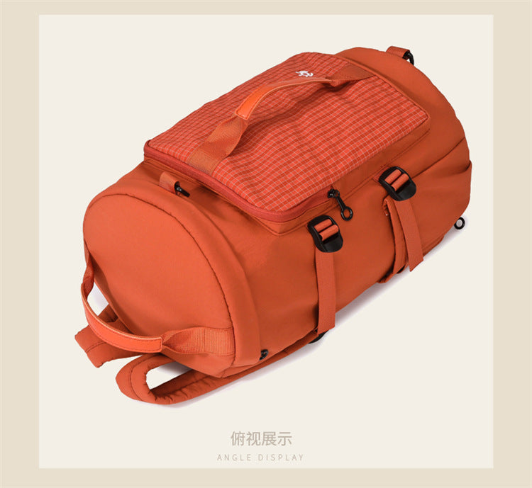 Large Capacity Waterproof Travel Backpack | Expandable Unisex Street Style Bag