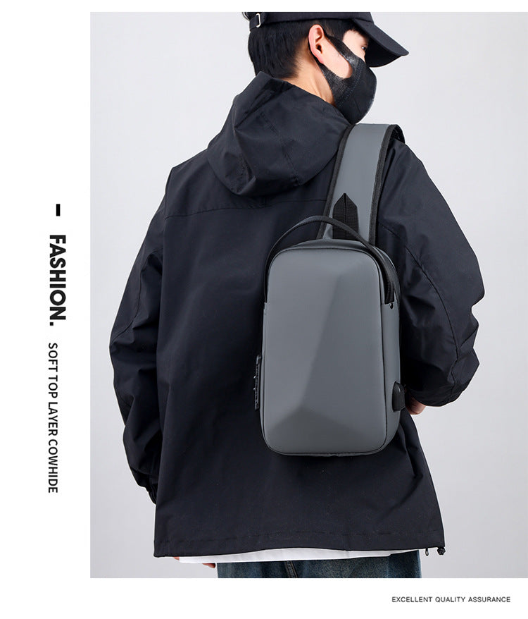 Urban Crossbody Sling Backpack | Breathable 10-Inch Travel Chest Bag