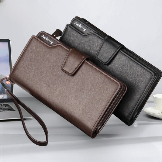 Men's wallet Mobile Phone Clutch Bag with Zipper