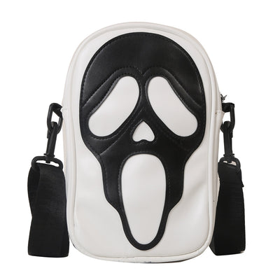 Horror Mask Mini Crossbody Bag  3D Gothic Shoulder Bag