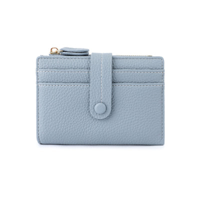 RFID Protected Lychee Pattern Clutch Wallet for Girls