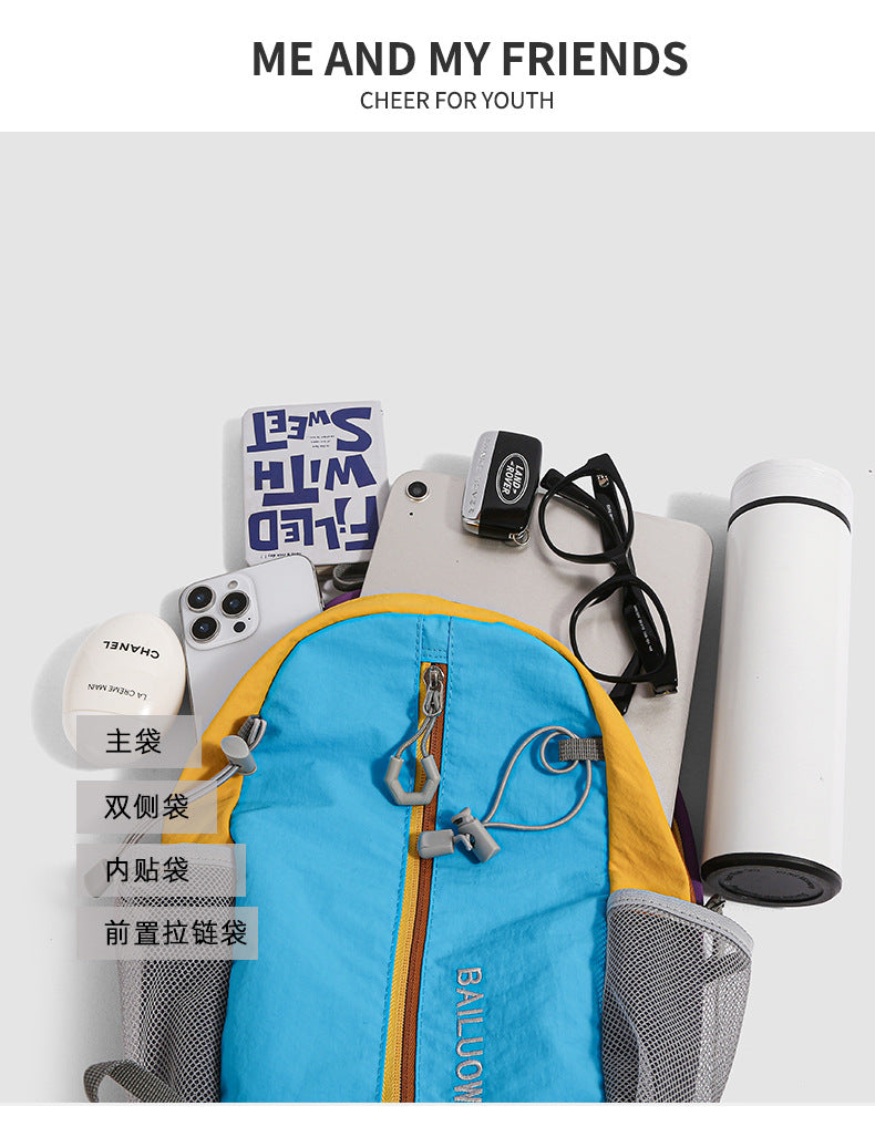 Lightweight Outdoor Mini Backpack | Water-Resistant Travel Daypack