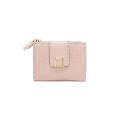 Ultra-thin Short Buckle Wallet for Women