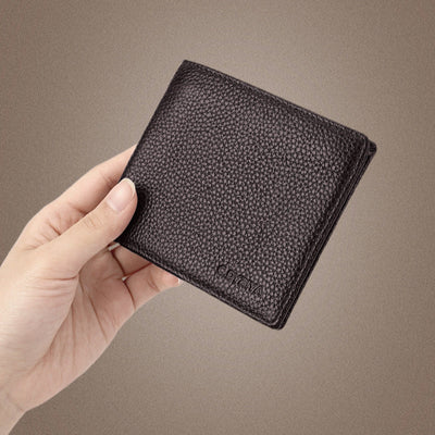 Horizontal Thin and Soft High End Men's Wallet