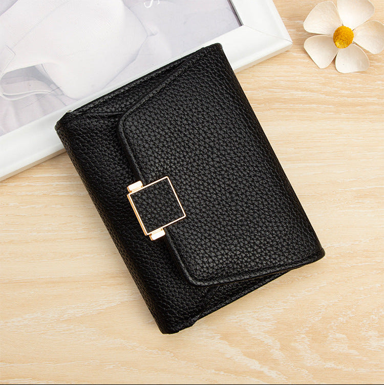 Korean Style Folding Student Fashion Clutch Purse