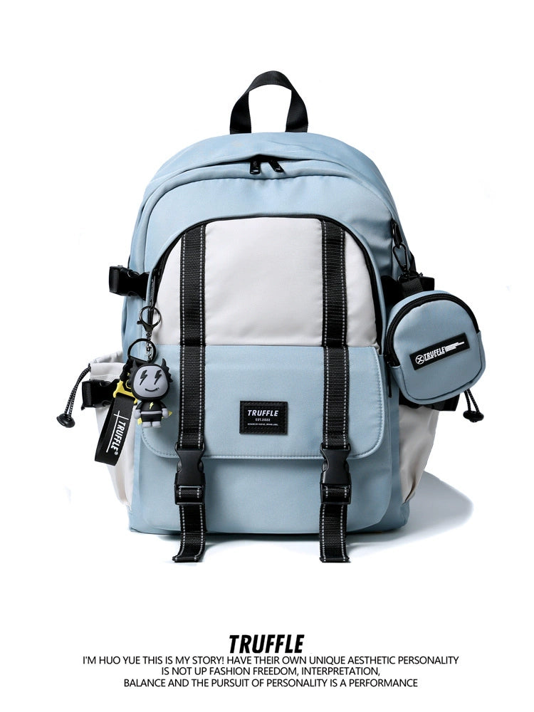 TRUFFLE Large Capacity College Backpack