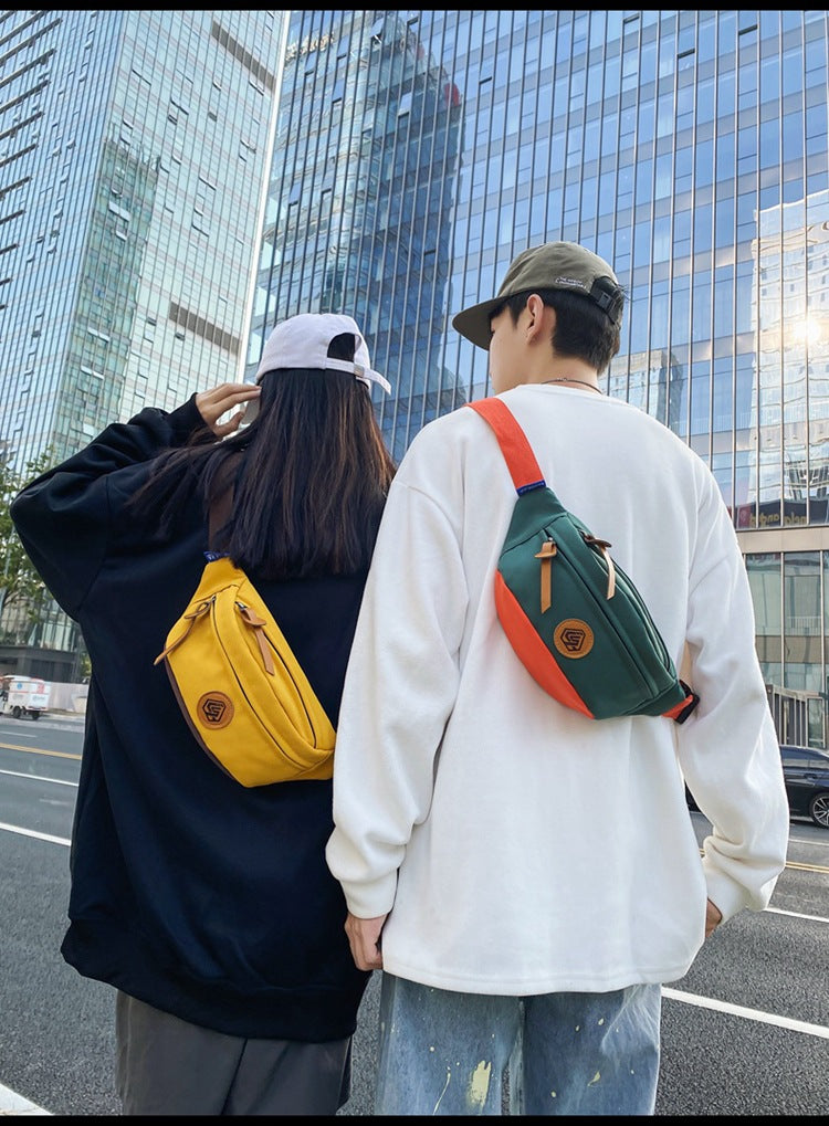 Multi-function Large Capacity Trendy Sports Waist Bag Crossbody Bag