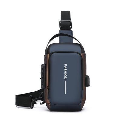 Wear-Resistant Anti-Theft Crossbody Sling Bag | 8-Inch Urban Chest Bag