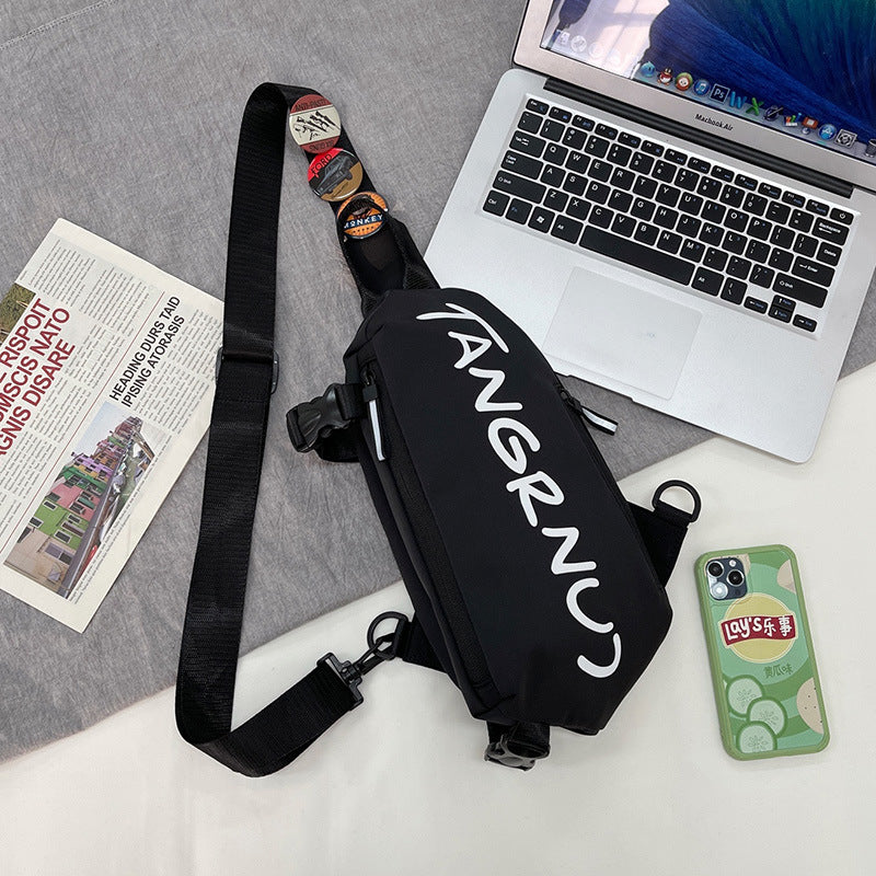 Trendy Large Capacity Crossbody Chest Bag for Men & Women | Waterproof Casual Sling Bag