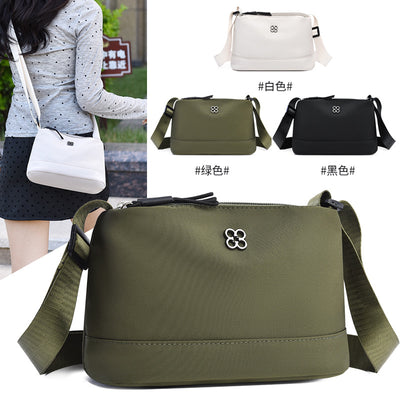 Lightweight Nylon Crossbody Bag for Women  Minimalist Everyday Shoulder Bag