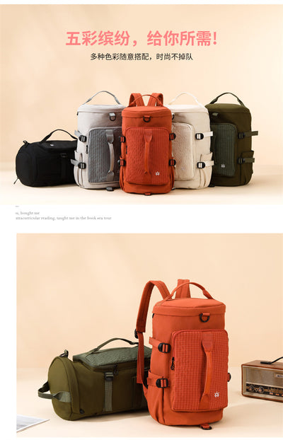 Large Capacity Waterproof Travel Backpack | Expandable Unisex Street Style Bag