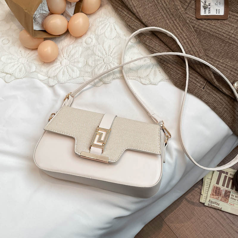 Womens Premium Saddle Crossbody Bag | Korean Style Small Shoulder Handbag