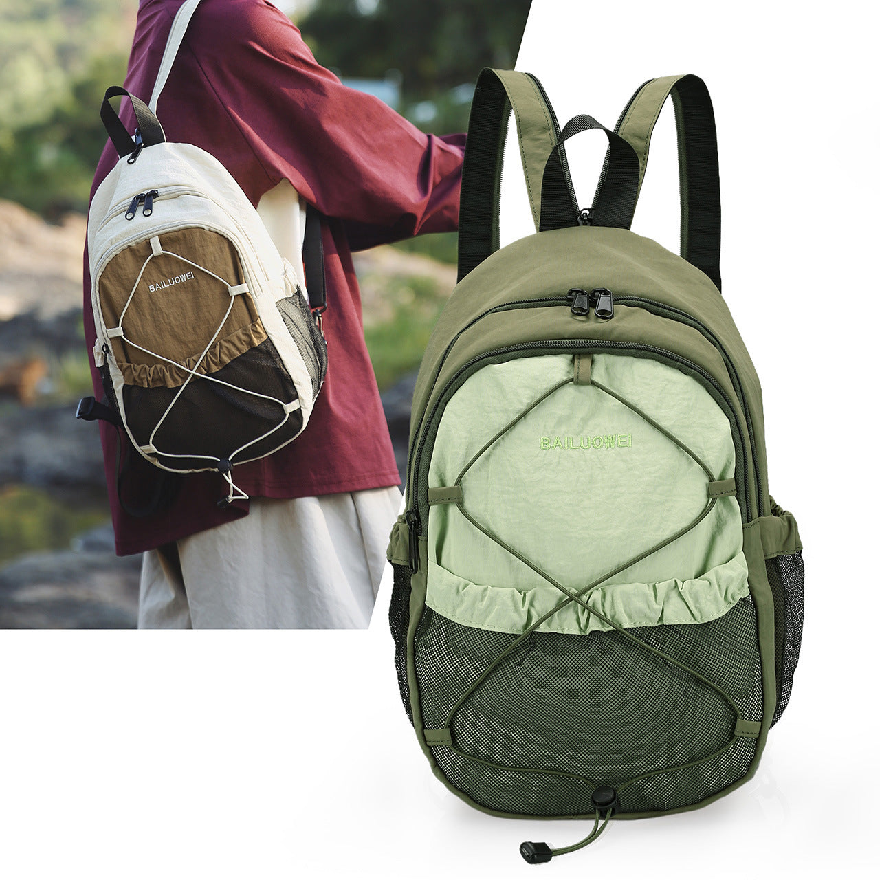 Lightweight Outdoor Mini Backpack | Water-Resistant Travel Daypack