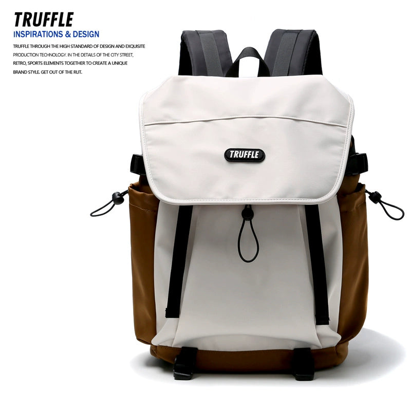 TRUFFLE Trendy Brand Outdoor Travel Backpack for College Student