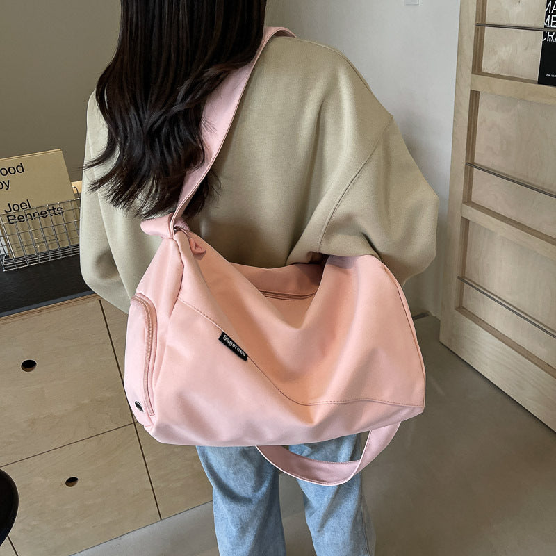 Large Capacity Lightweight Travel Duffle Bag  20-35L Foldable Shoulder & Tote Bag