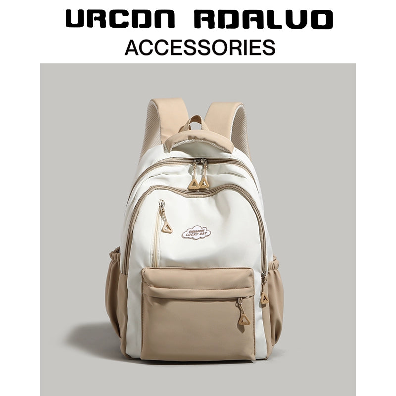 UR Contrasting Casual Day Backpack