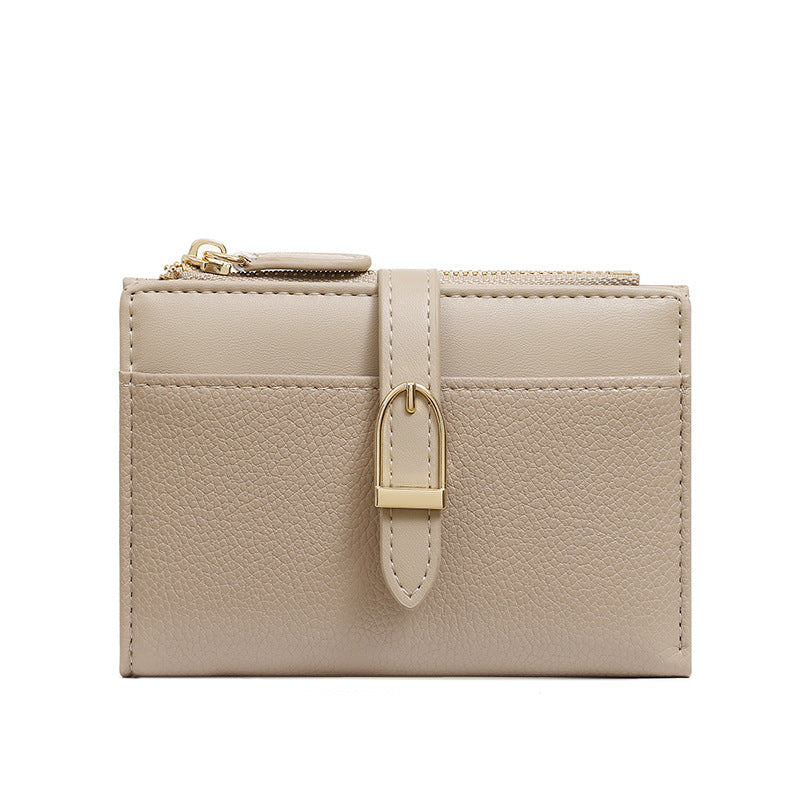 Luxury Short Womens Wallet | Premium Compact PU Card Holder & Coin Purse