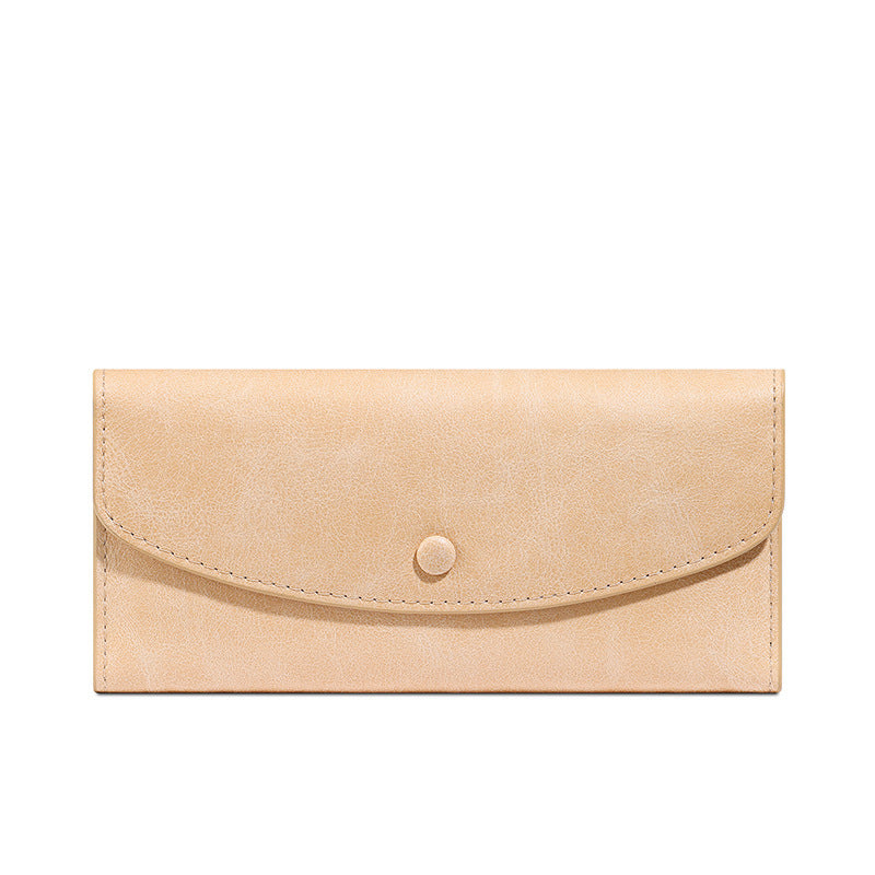 Ultra-Thin Large Capacity Womens Long Wallet | Premium Card Holder Clutch