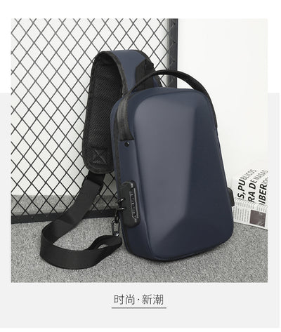 Urban Crossbody Sling Backpack | Breathable 10-Inch Travel Chest Bag