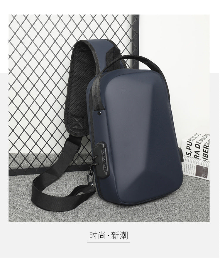 Urban Crossbody Sling Backpack | Breathable 10-Inch Travel Chest Bag