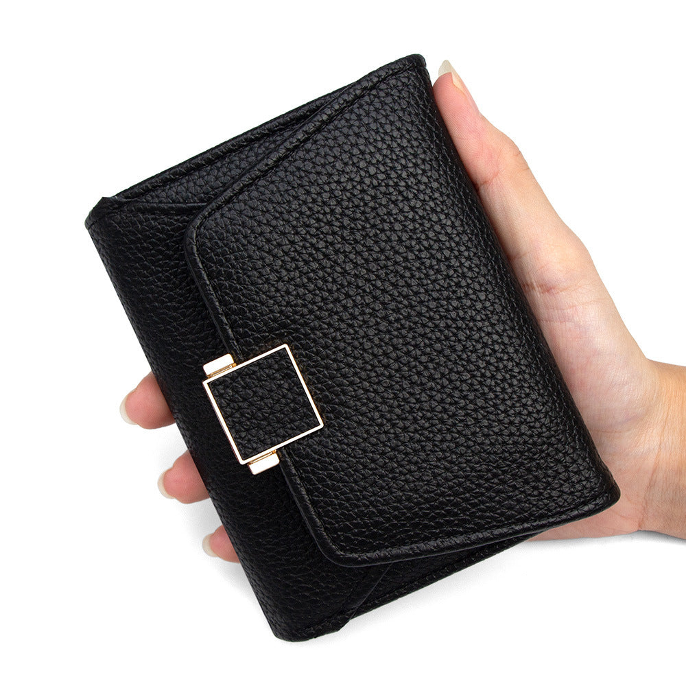 Korean Style Folding Student Fashion Clutch Purse