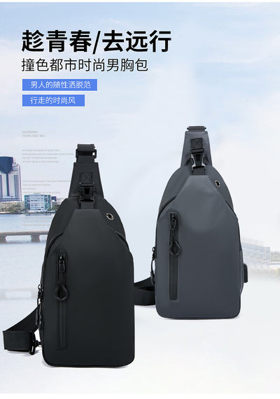 Waterproof Ultra-Light Crossbody Sling Bag | 10-Inch Travel Chest Bag