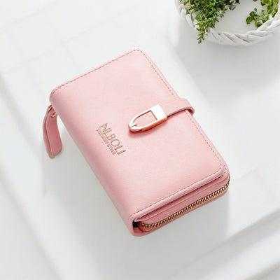 Large Capacity Daily Use High Quality Women's Zipper Wallet