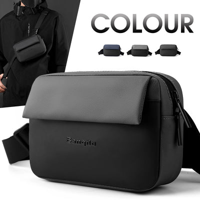 Modern Mens Crossbody Shoulder Bag | Breathable Oxford Cloth Messenger Bag