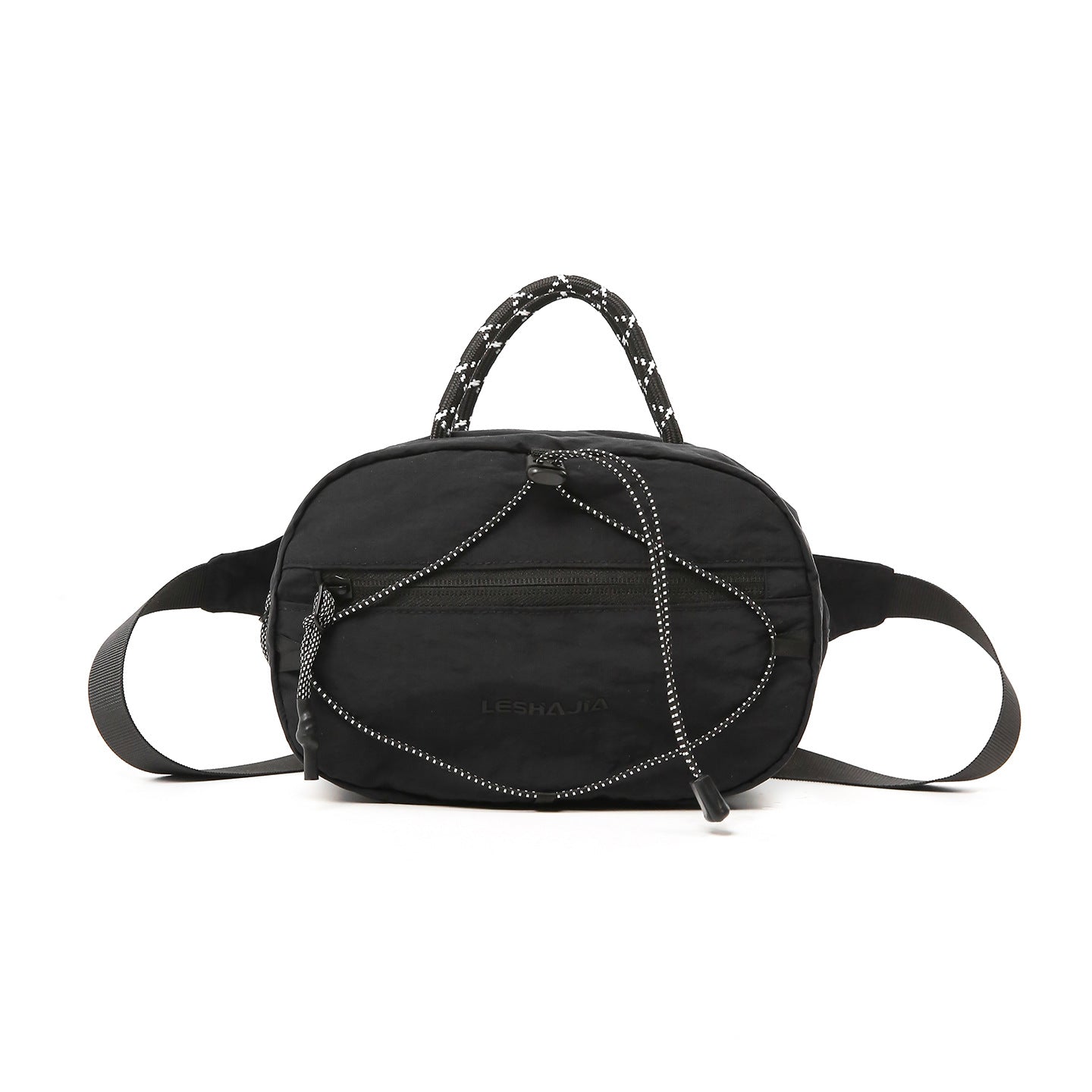 Unisex Casual Crossbody Waist Bag | Lightweight Nylon Chest & Shoulder Bag
