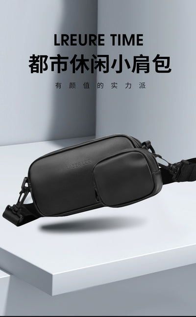 Mens Urban Crossbody Shoulder Bag | Lightweight Casual Mini Sling Bag