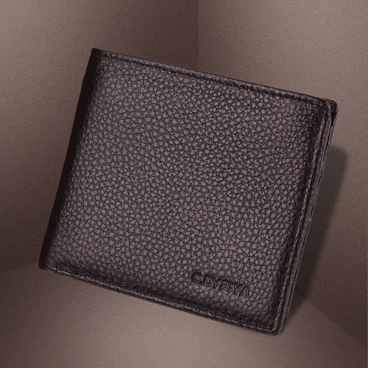 Horizontal Thin and Soft High End Men's Wallet