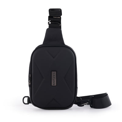 Mens Urban Waterproof Hard Shell Sling Bag | Everyday Travel Crossbody Chest Bag
