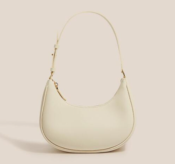 Half-Moon Shoulder Bag for Women