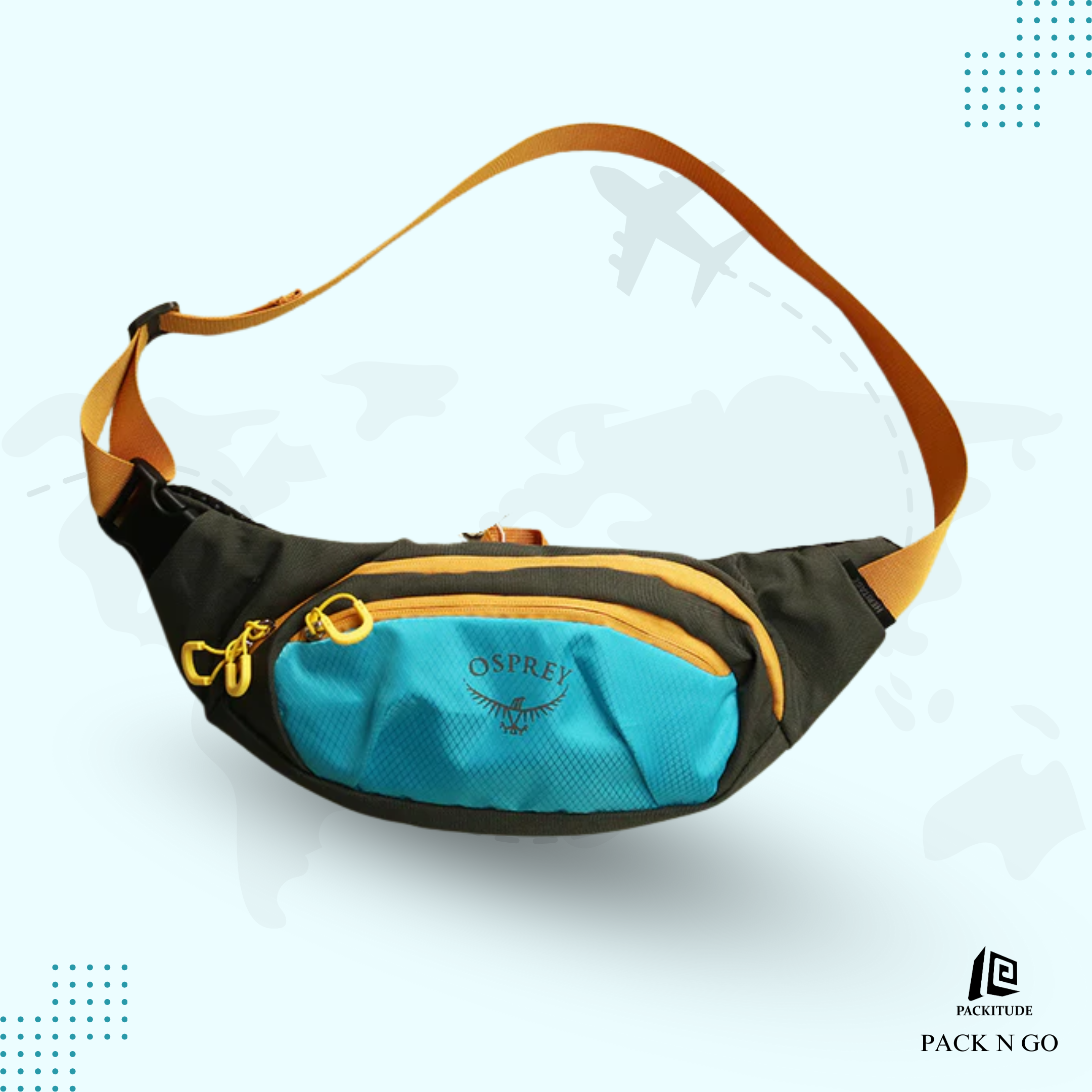 Mountaineering outdoor sports, running, cycling crossbody men's and women's versatile new trendy bag