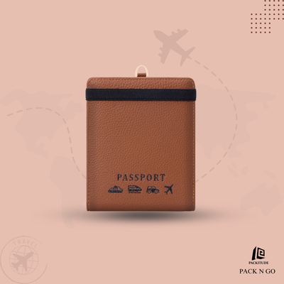 Portable Halter Neck multi Function Passport Holder
