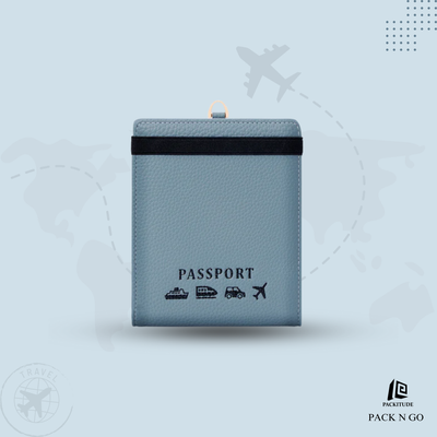 Portable Halter Neck multi Function Passport Holder