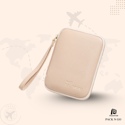 Korean Style Multi-functional Passport Protection Hanging Wallet