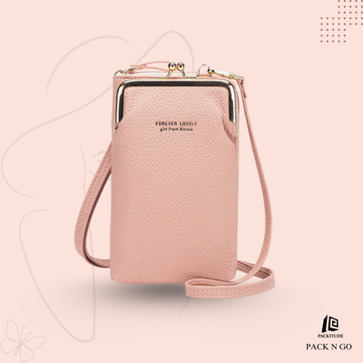 Korean Style Women's Side Mobile with Phone Holder