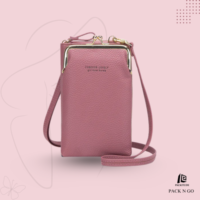 Korean Style Women's Side Mobile with Phone Holder