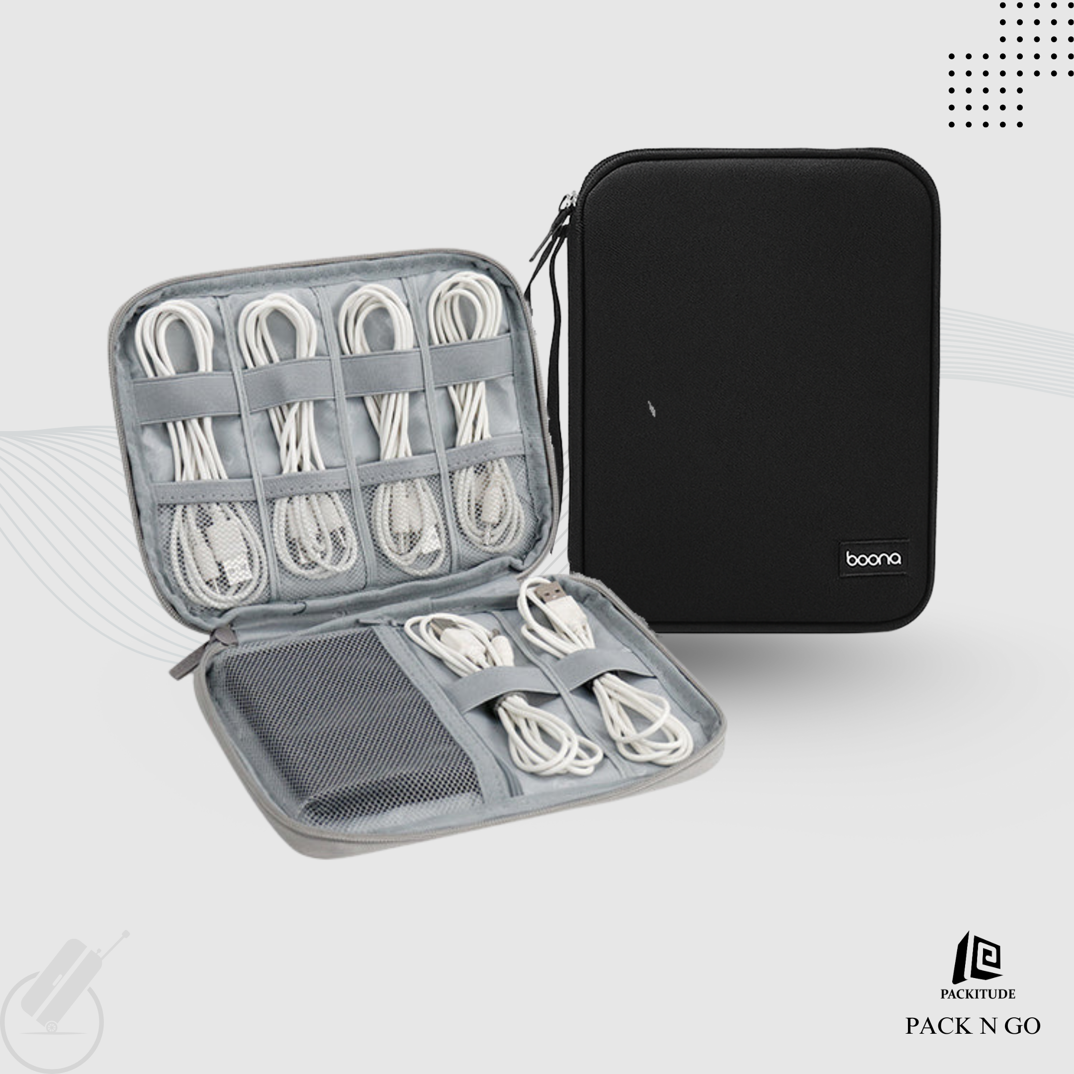Baona Digital Device Organizer Storage Box
