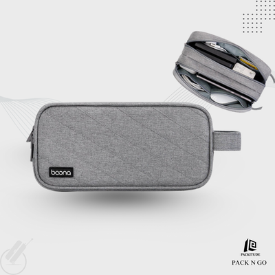 Baona Double Chambered Multi Function digital Portable Storage Bag