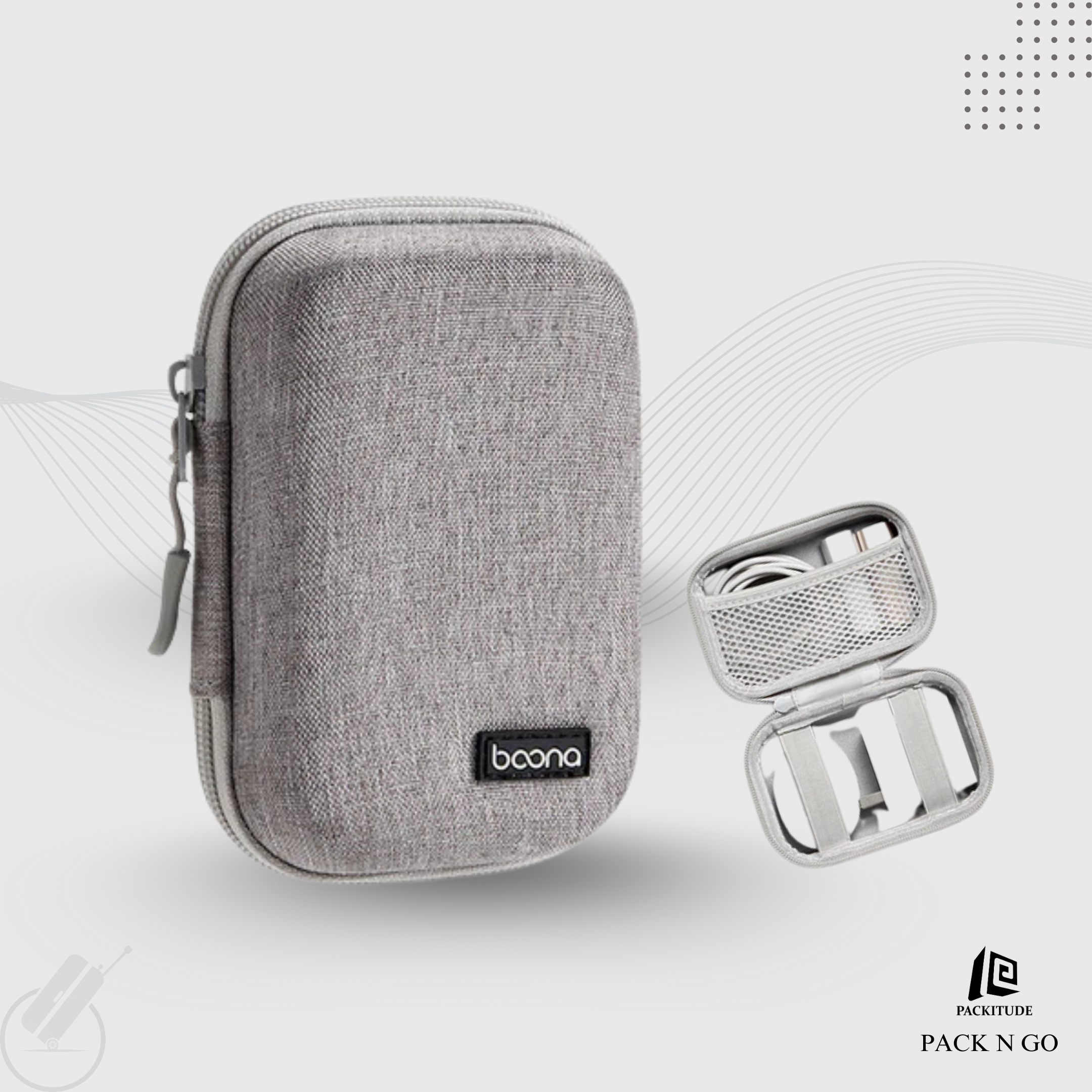 Baona Anti Pressure Anti Drop Protection Accessories Organizer Bag