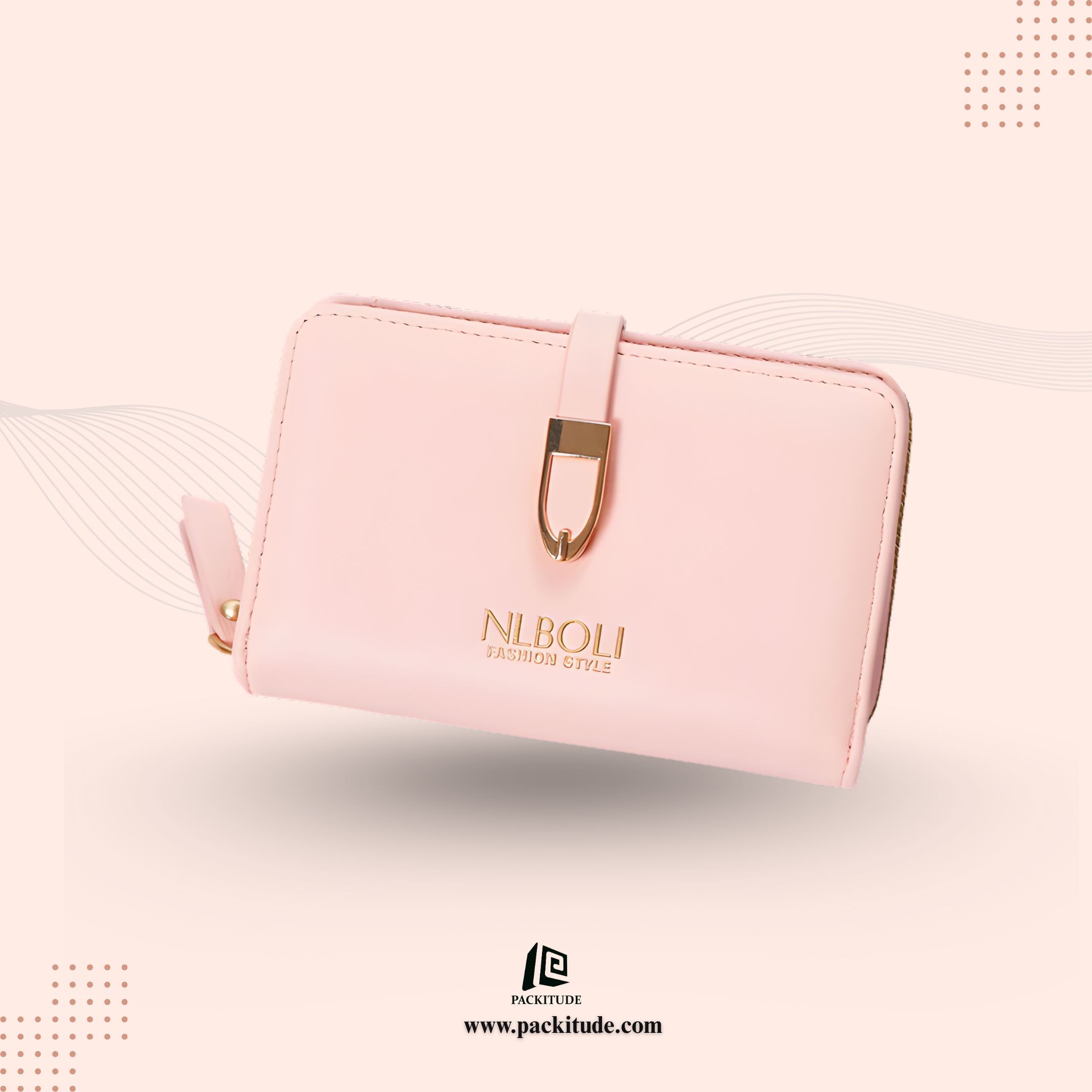 Large Capacity Daily Use High Quality Women's Zipper Wallet
