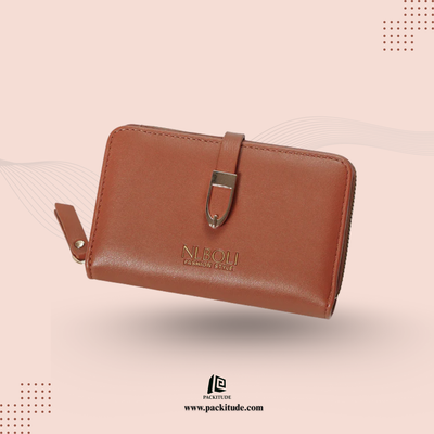 Large Capacity Daily Use High Quality Women's Zipper Wallet
