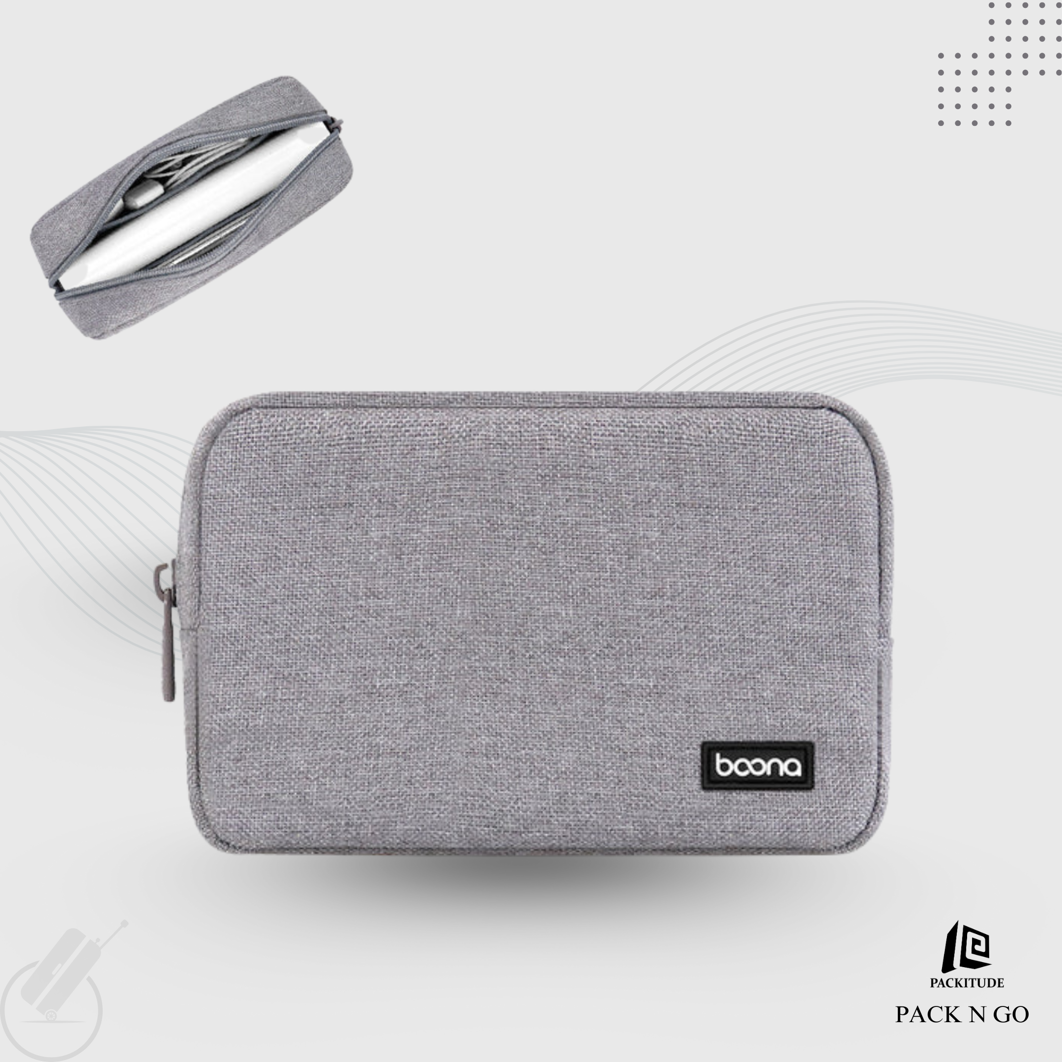 Baona Essential Accessories Organizer Storage Bag