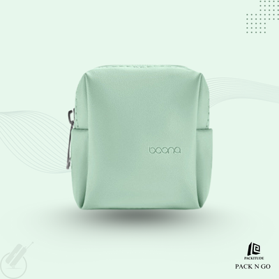 Baona PU Leather Mini Portable Multi Function Storage Bag